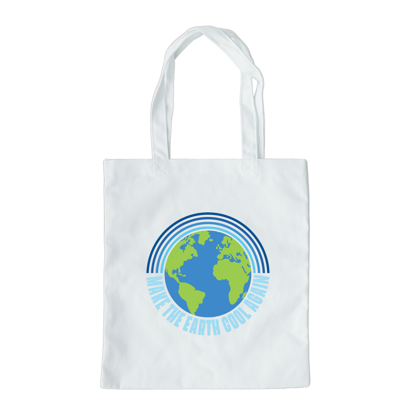 Make Earth Cool Again Tote Bag, Planet Earth Tote Bag, Reusable Tote Bag