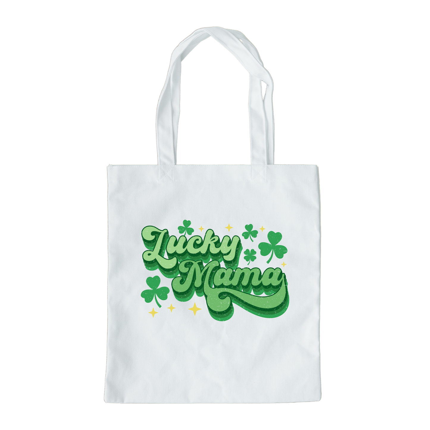 Lucky Mama Tote Bag, Reusable Tote Bag, St Patricks Day Tote Bag