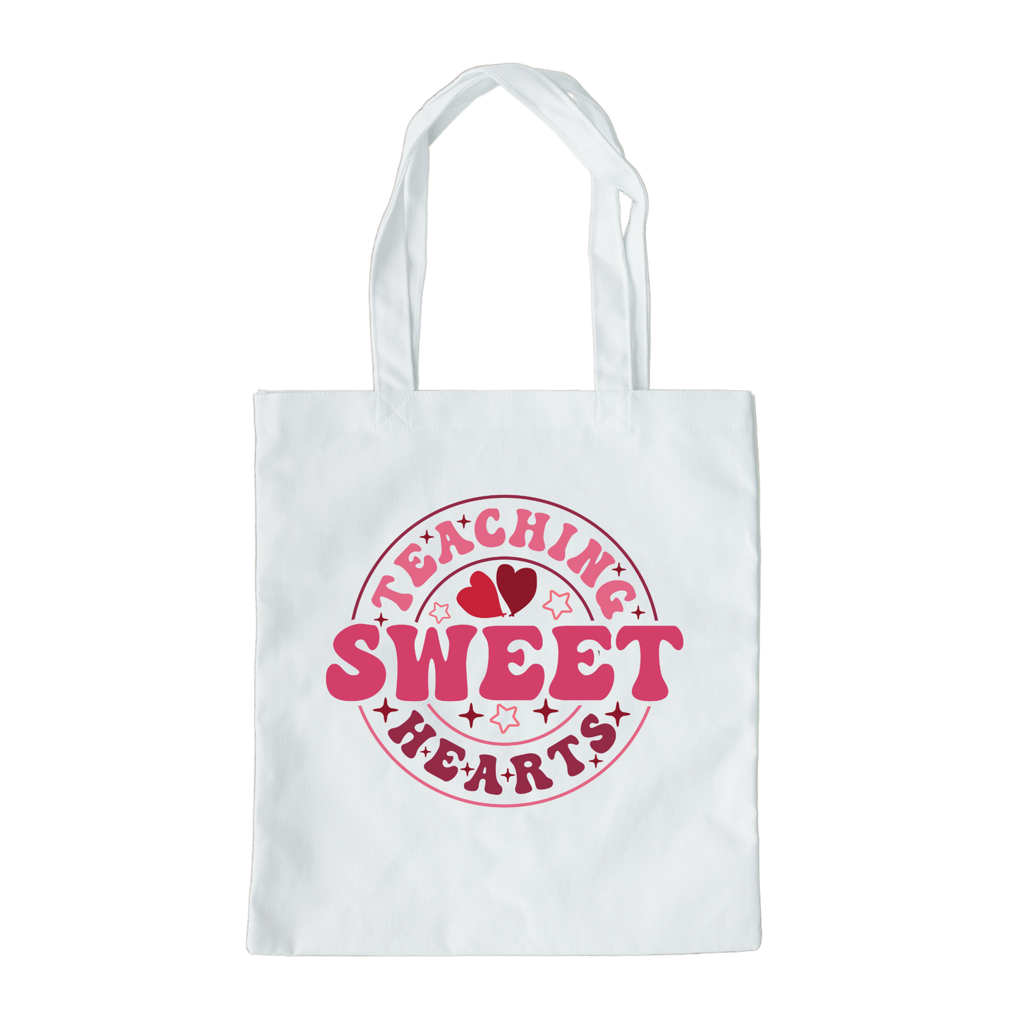 Teaching Sweethearts Tote Bag, Reusable Tote Bag, Valentines Day Tote Bag