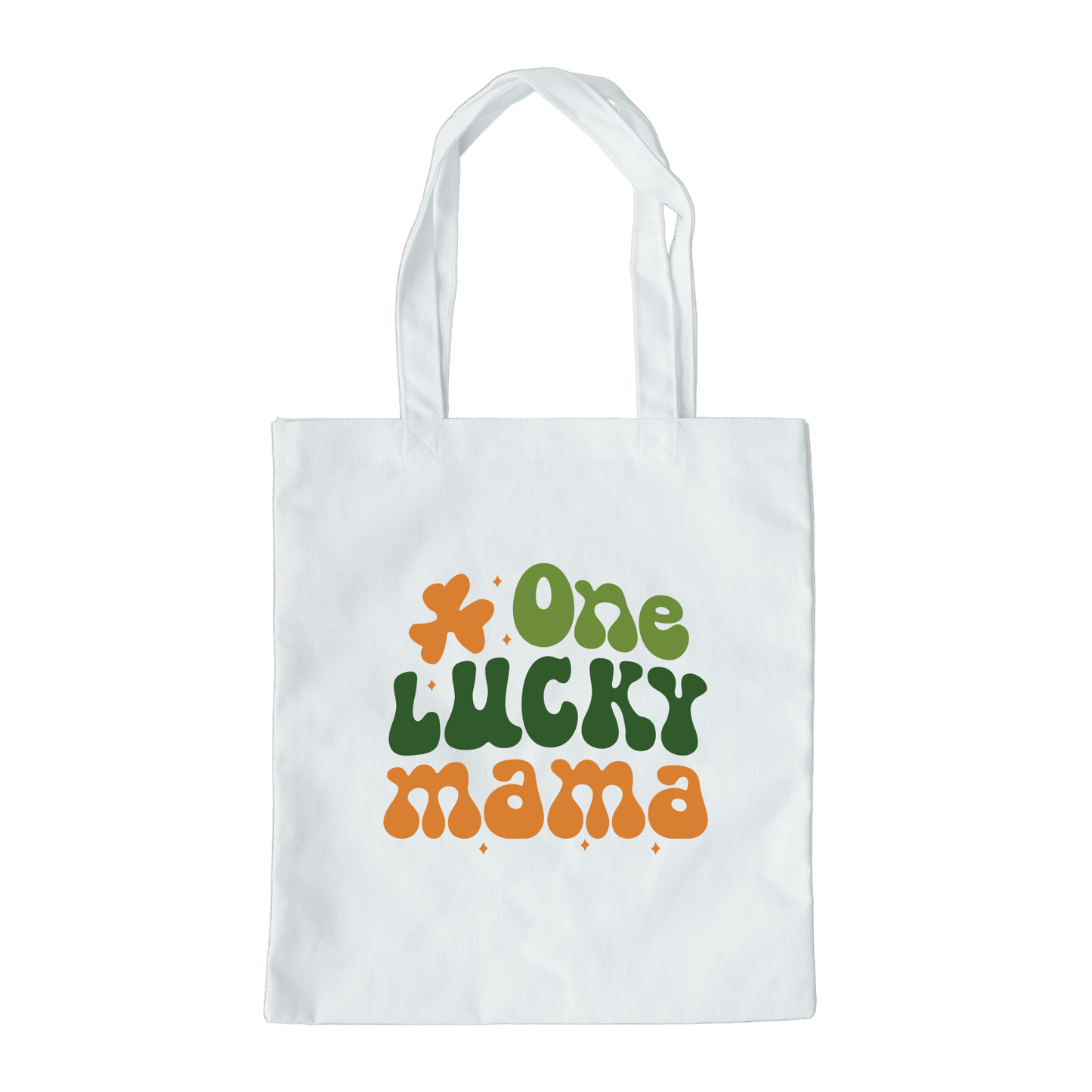 One Lucky Mama Tote Bag, Reusable Tote Bag, St Patricks Day Tote Bag