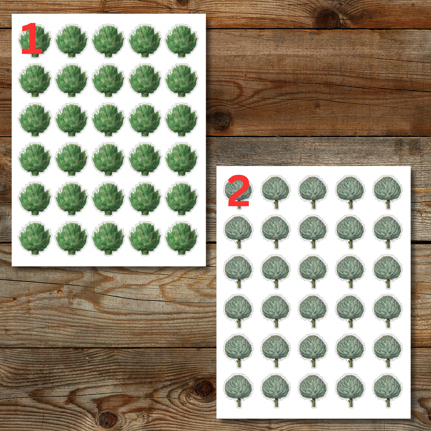 Artichoke Sticker Sheet