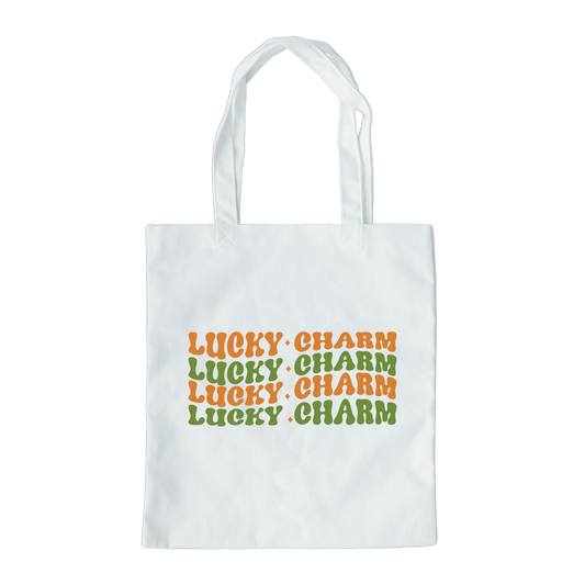 Lucky Charm Tote Bag, Reusable Tote Bag, St Patricks Day Tote Bag