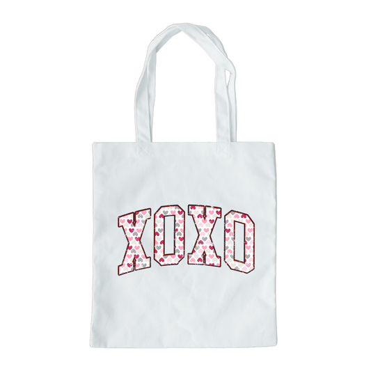 Xoxo Tote Bag, Reusable Tote Bag, Valentines Day Tote Bag