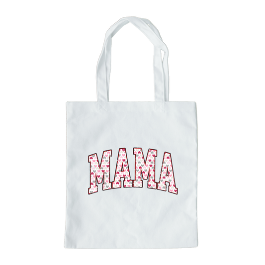 Mama Tote Bag, Reusable Tote Bag, Valentines Day Tote Bag