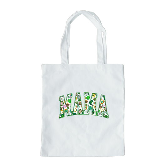 Mama Tote Bag, Reusable Tote Bag, St Patricks Day Tote Bag