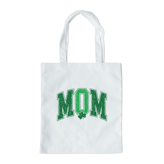 Mom Tote Bag, Reusable Tote Bag, St Patricks Day Tote Bag