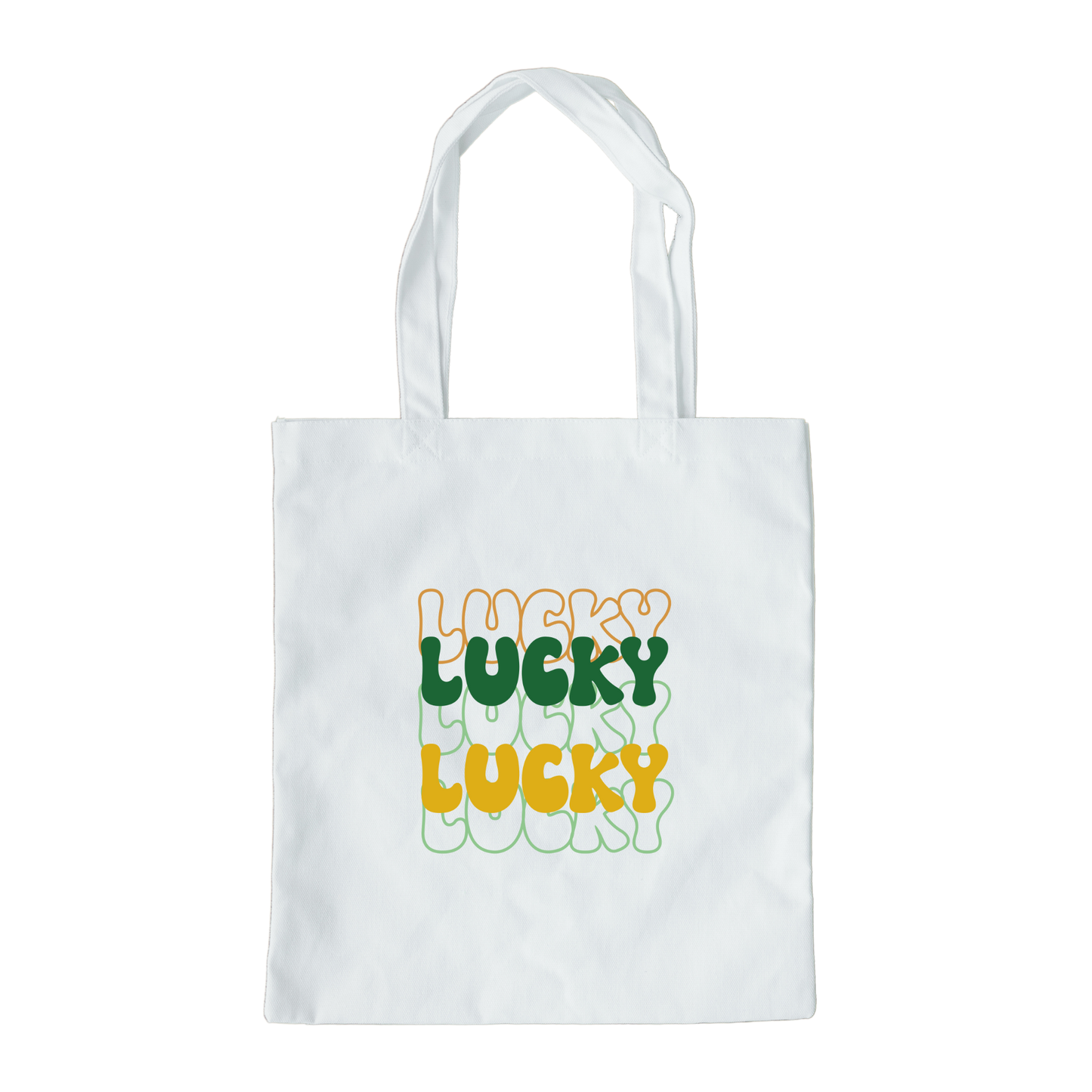 Lucky Tote Bag, Reusable Tote Bag, St Patricks Day Tote Bag