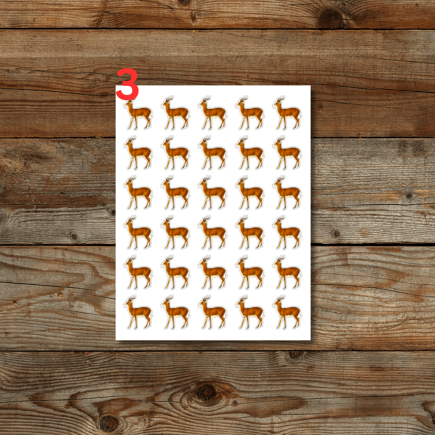 Antelope Sticker Sheet