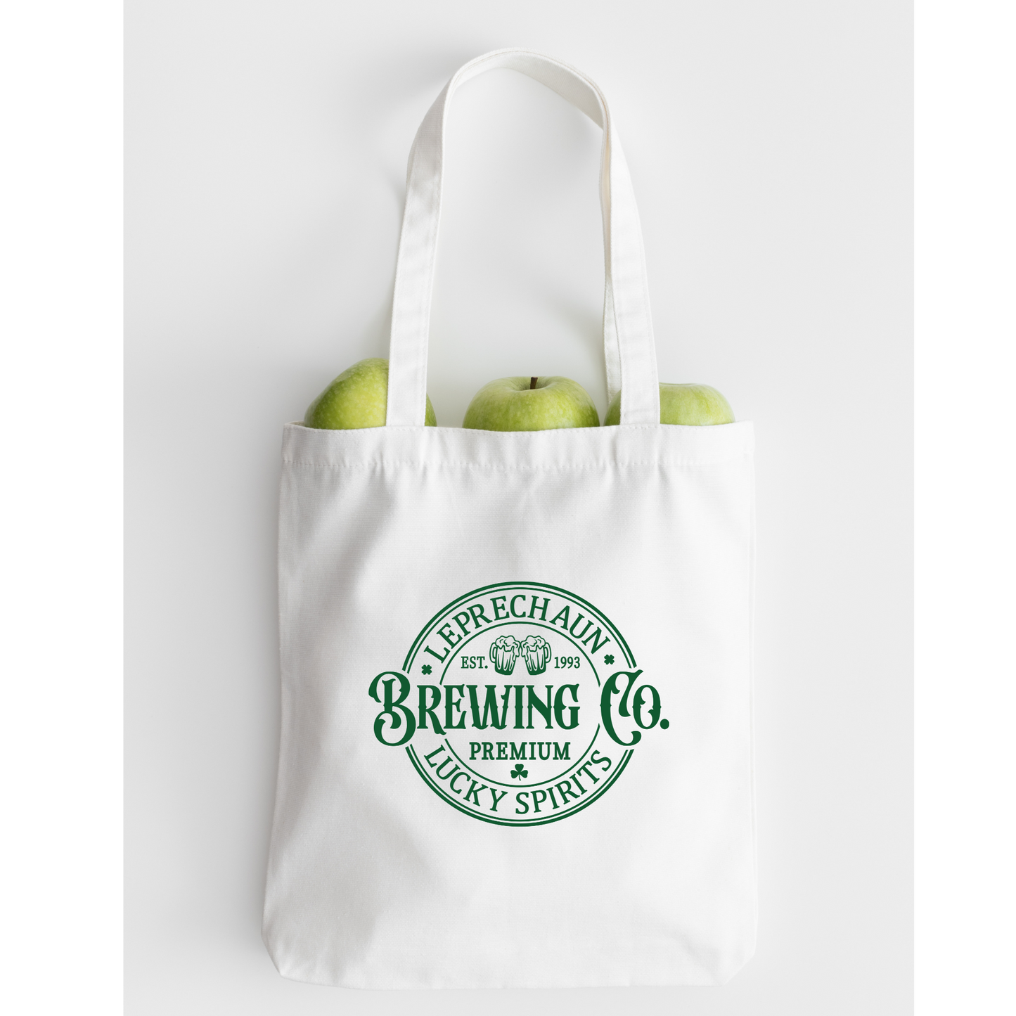 Leprechaun Brewing Co Tote Bag, Reusable Tote Bag, St Patricks Day Tote Bag