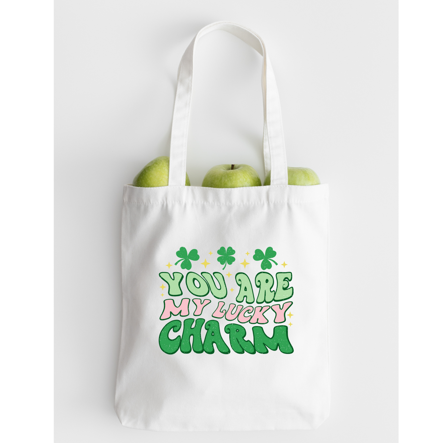 You Are My Lucky Charm Tote Bag, Reusable Tote Bag, St Patricks Day Tote Bag