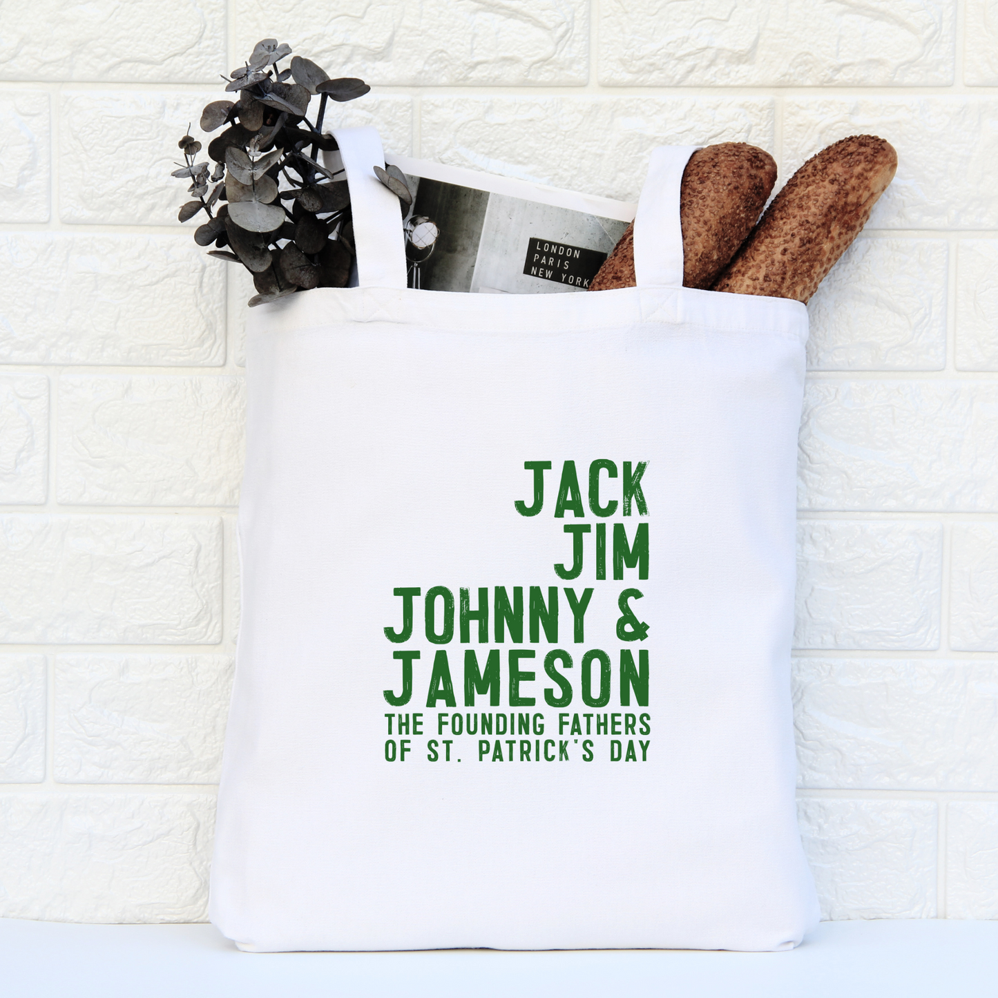 The Founding Fathers Of St Patricks Day Tote Bag, Reusable Tote Bag, St Patricks Day Tote Bag