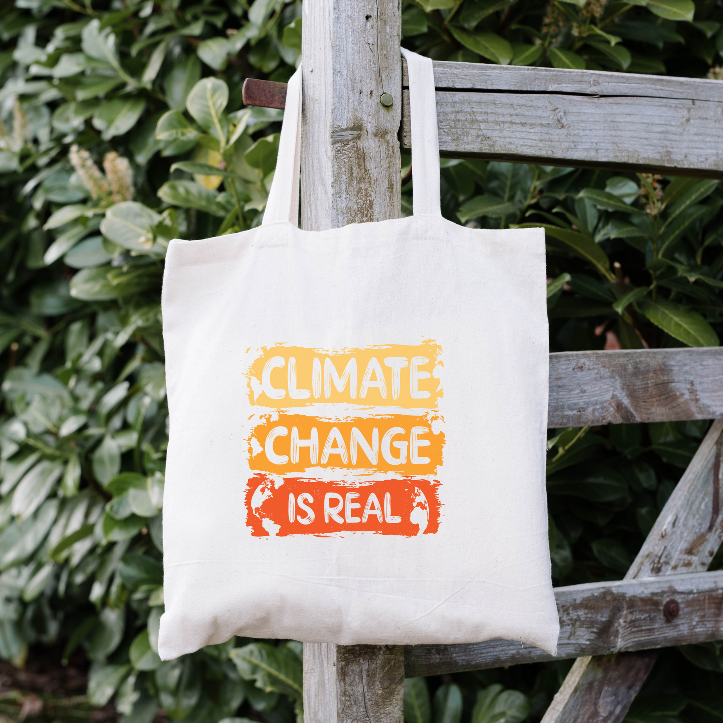 Climate Change Is Real Tote Bag, Conservation Tote Bag, Reusable Tote Bag, Environmental  Tote Bag