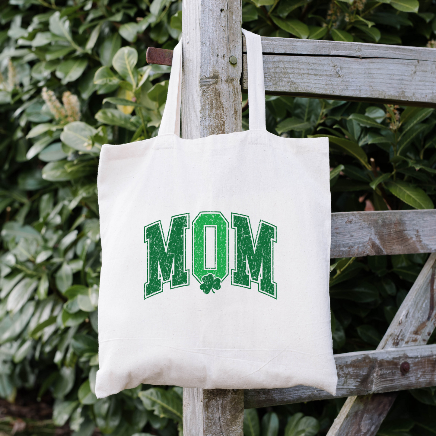 Mom Tote Bag, Reusable Tote Bag, St Patricks Day Tote Bag