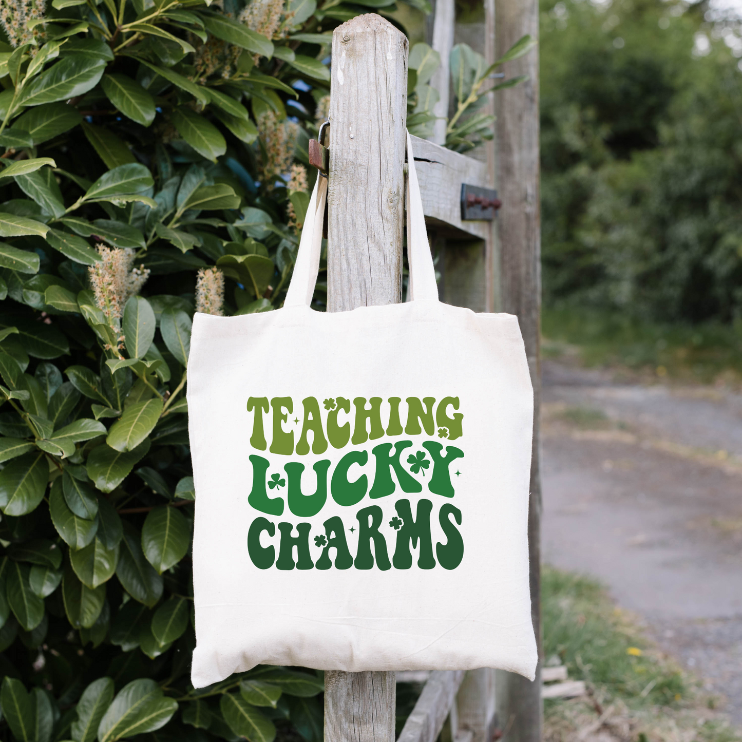 Teaching Lucky Charms Tote Bag, Reusable Tote Bag, St Patricks Day Tote Bag