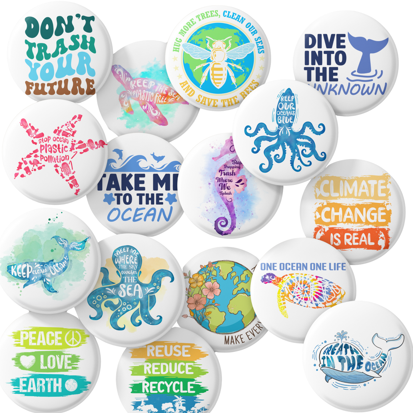 Environmental Earth Pins Mix