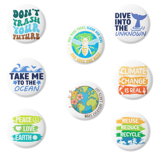 Earth Day Pins Mix
