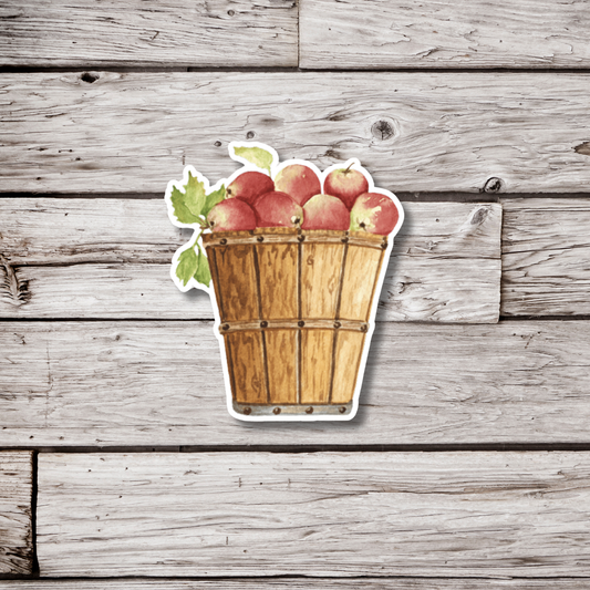 Basket of Apples Sticker