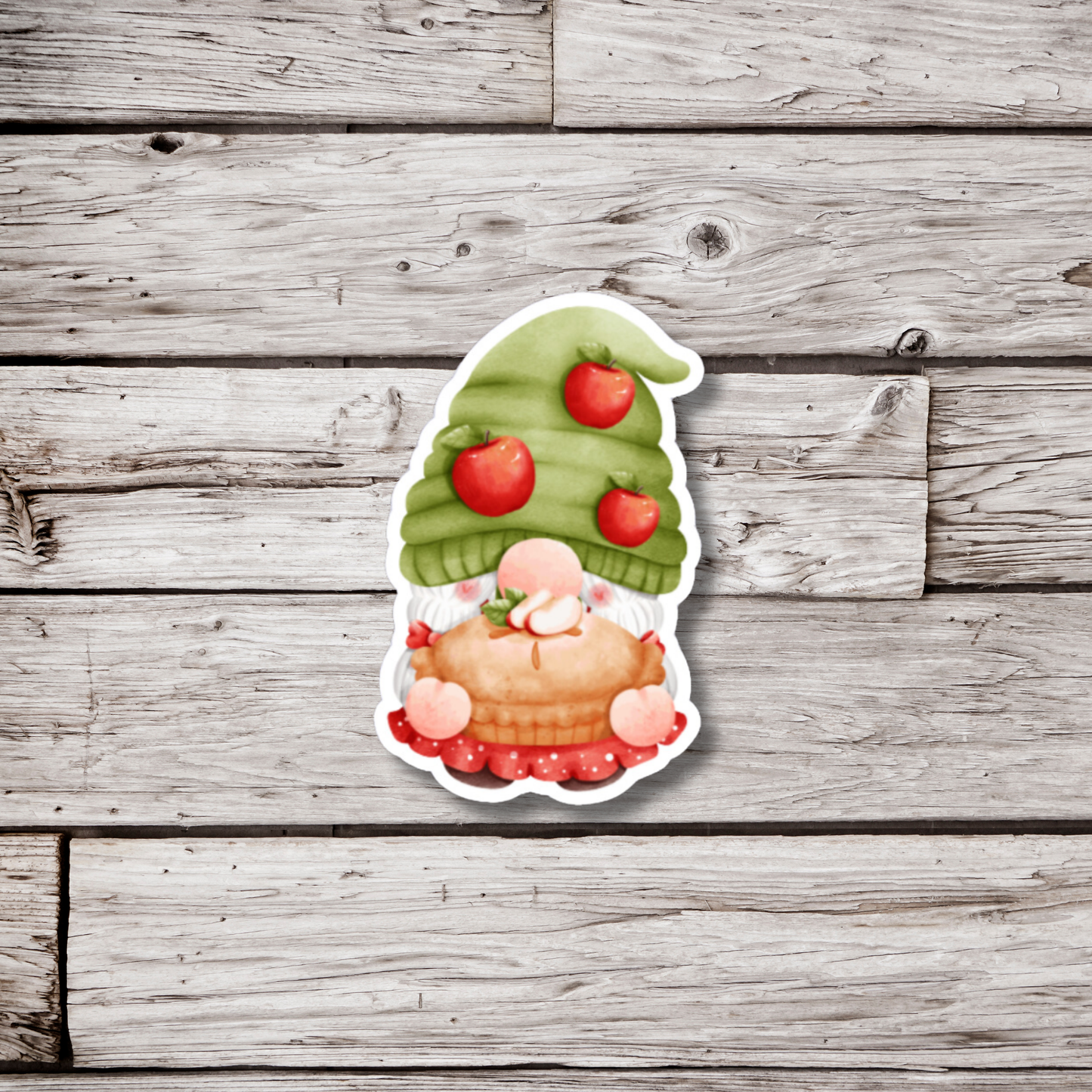 Apple Pie Gnome Sticker