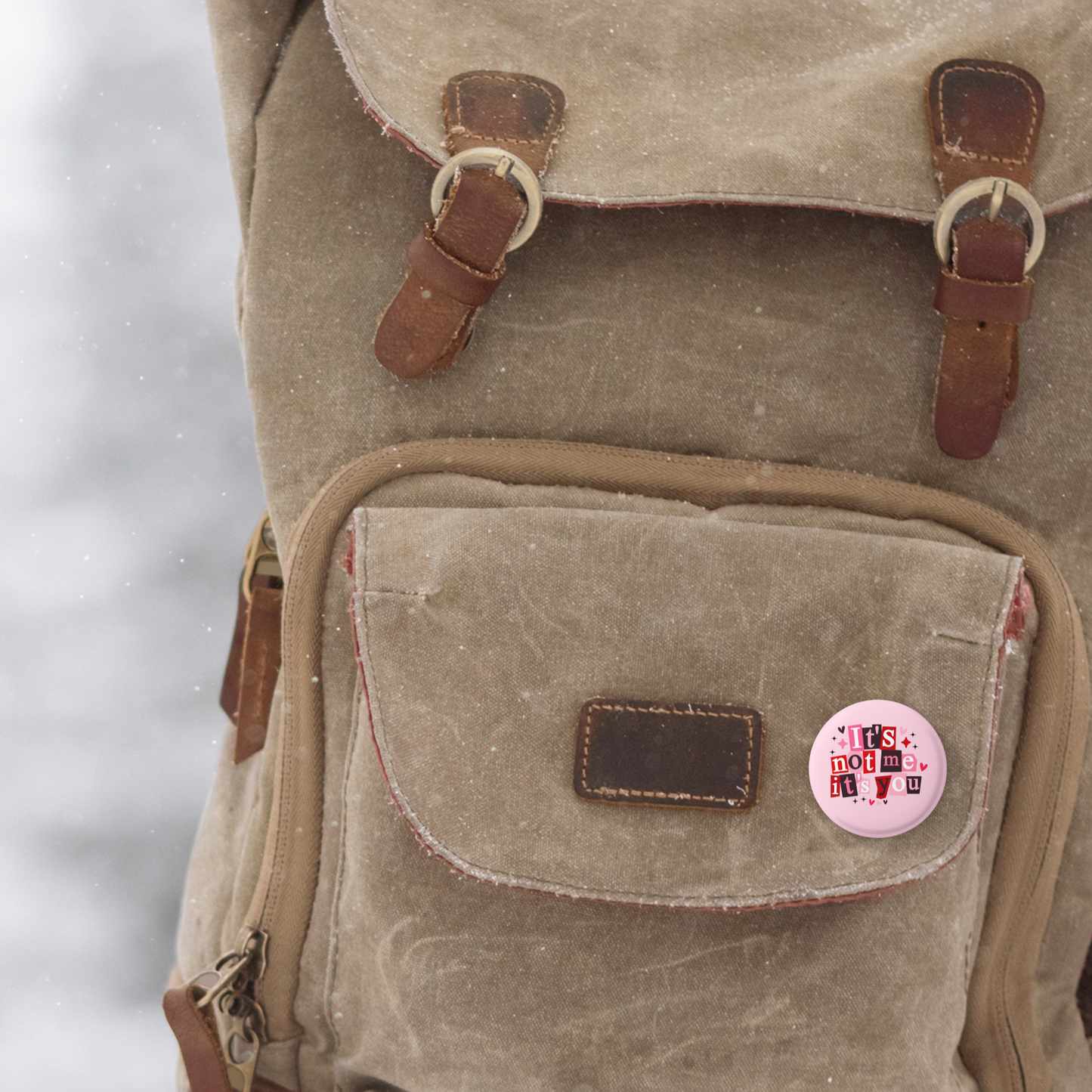 It's Not Me Its You Pin Back Button, Magnet
