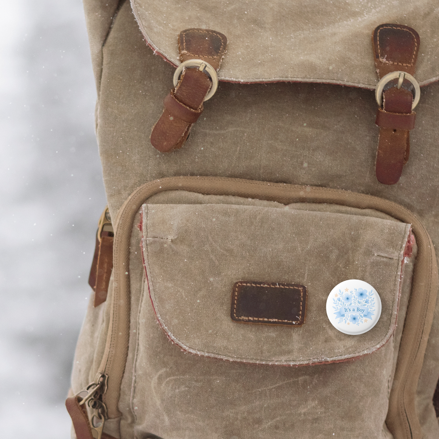 It's a Boy Pin Back Button, Magnet