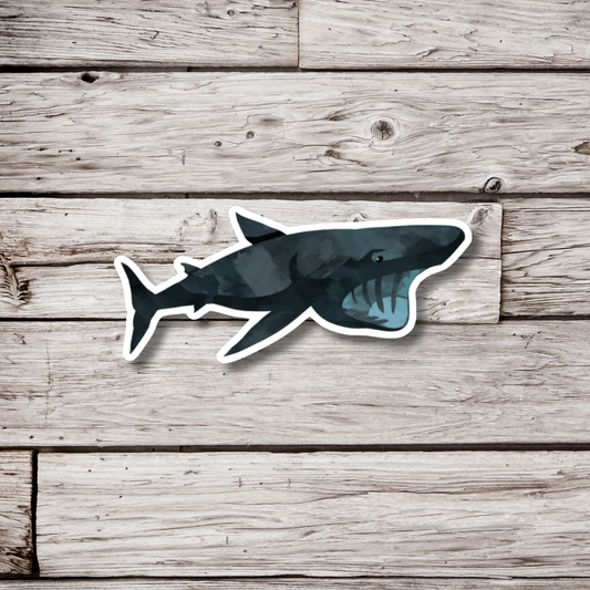 Basking Shark Sticker