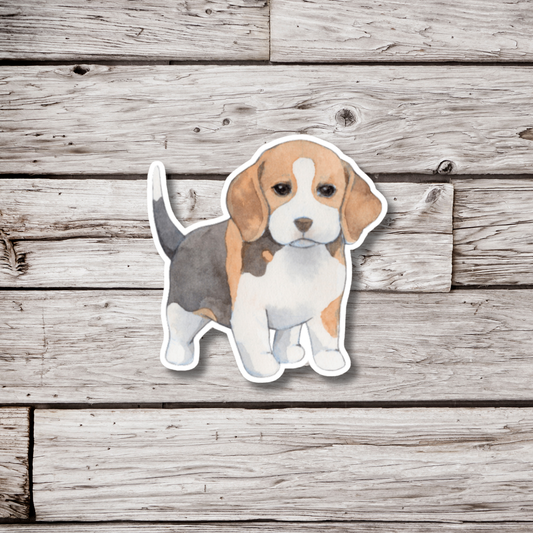 Beagle Puppy Sticker