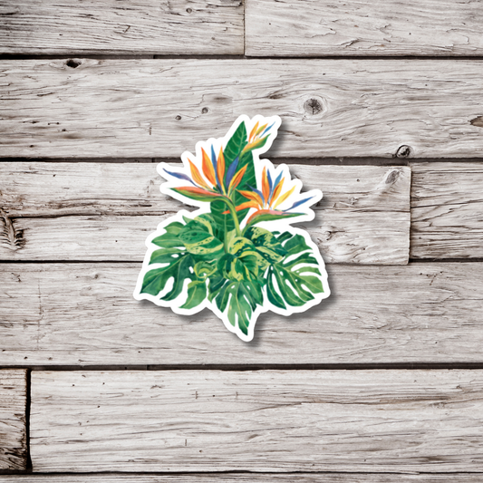 Bird of Paradise Sticker