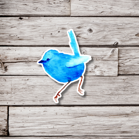 Blue Bird Sticker