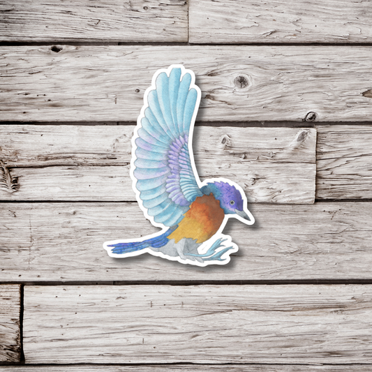 Blue Bird Sticker