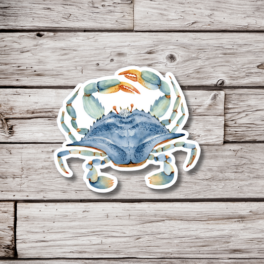 Blue Crab Sticker