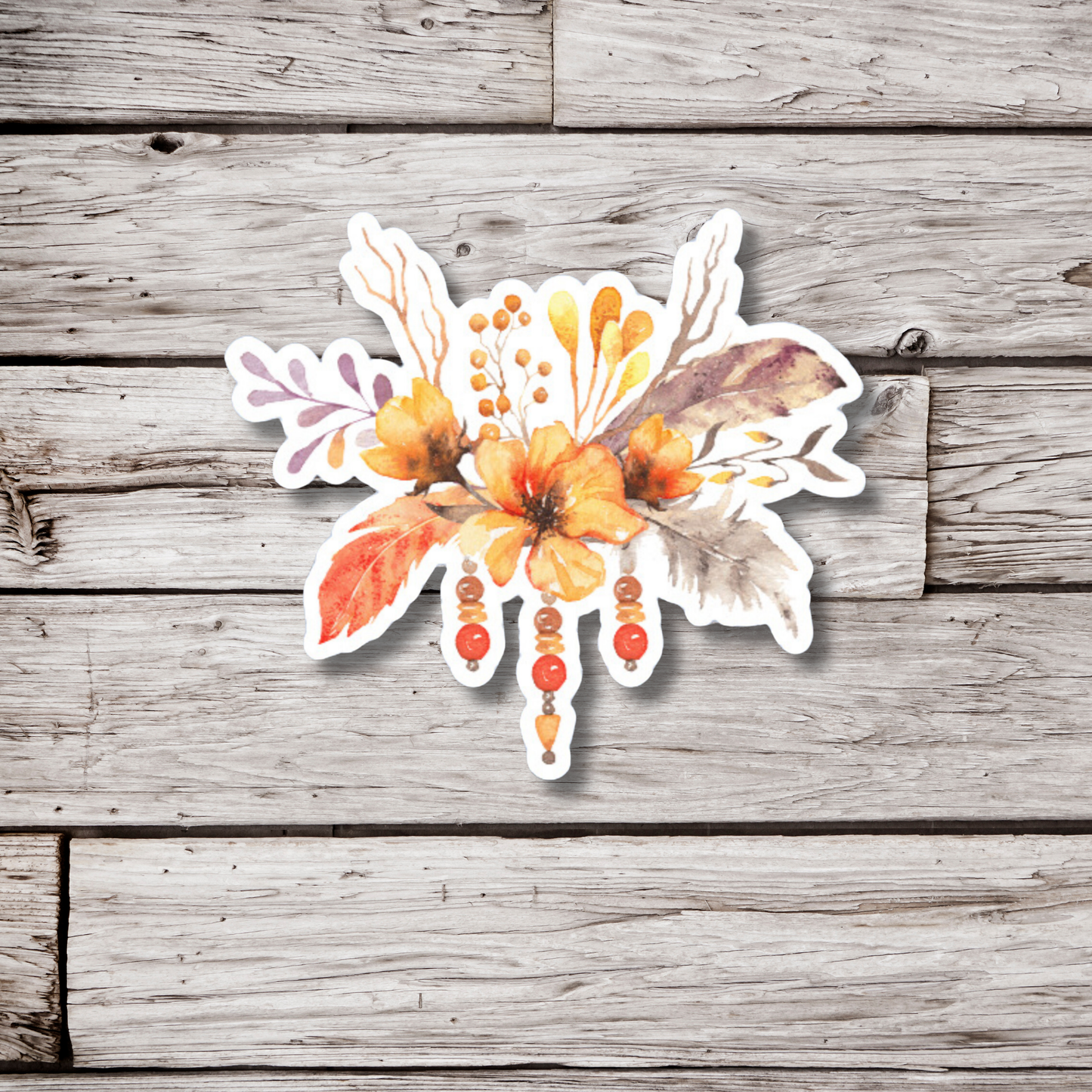 Boho Flowers Sticker