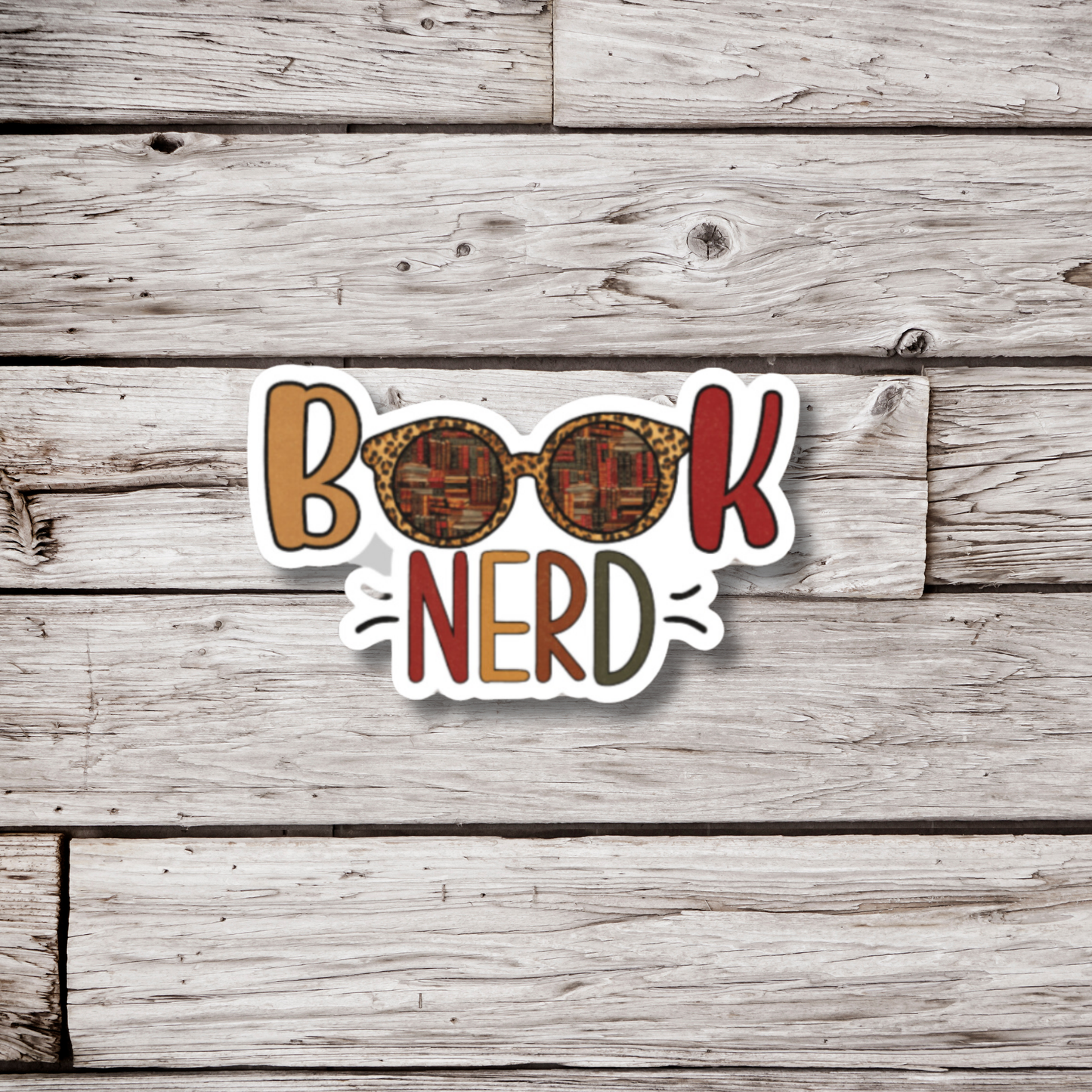 Book Nerd Sticker