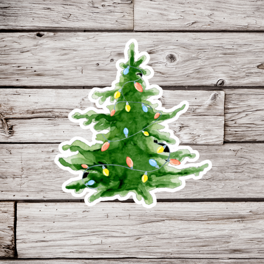 Christmas Tree Sticker