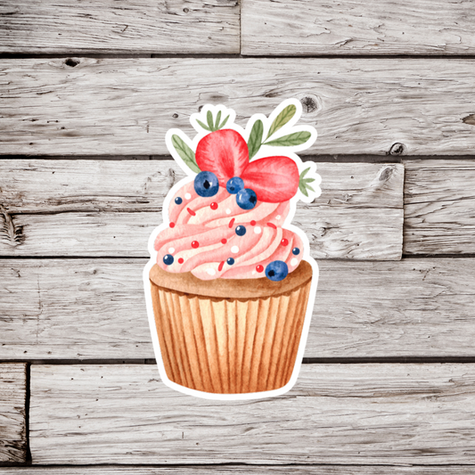 Cup Cake Sticker