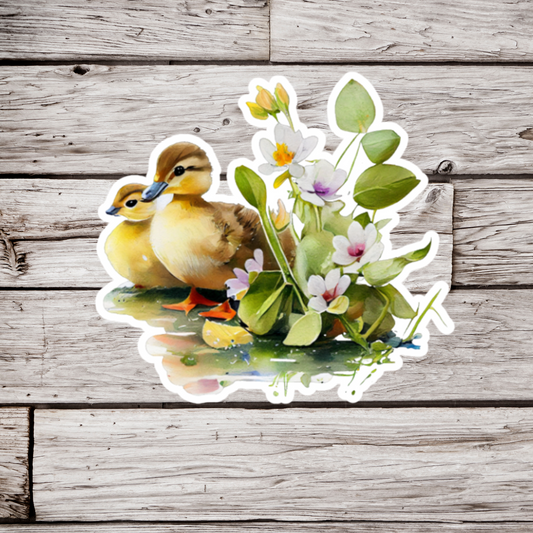 Ducklings Sticker