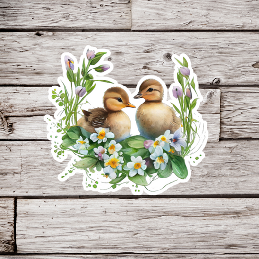 Ducklings Sticker