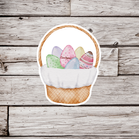 Easter Basket Sticker