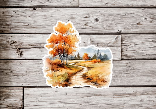 Fall Landscape Sticker