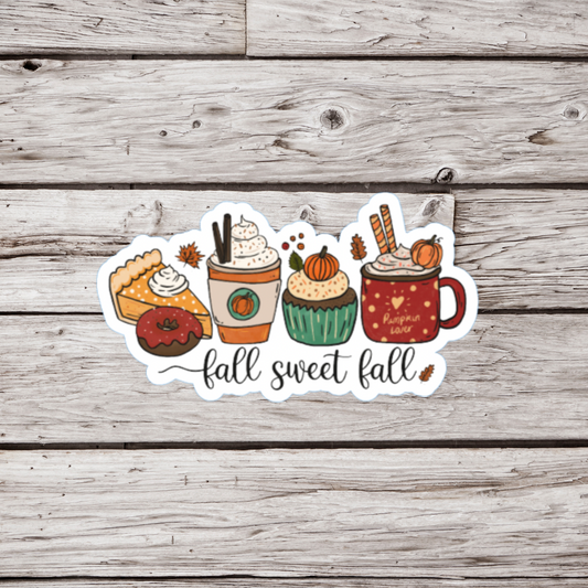 Fall Sweet Fall Sticker