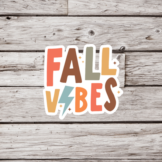 Fall Vibes Sticker