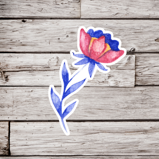 Flower Sticker