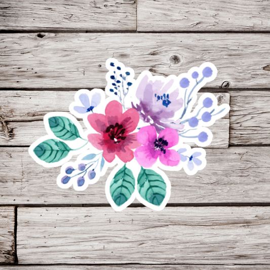 Flower Sticker