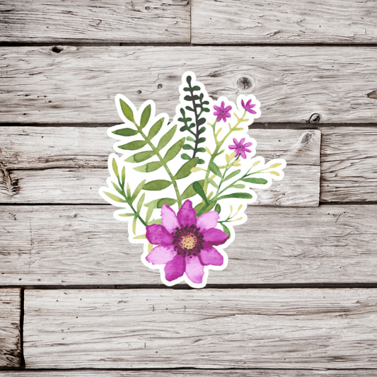 Flower Sticker