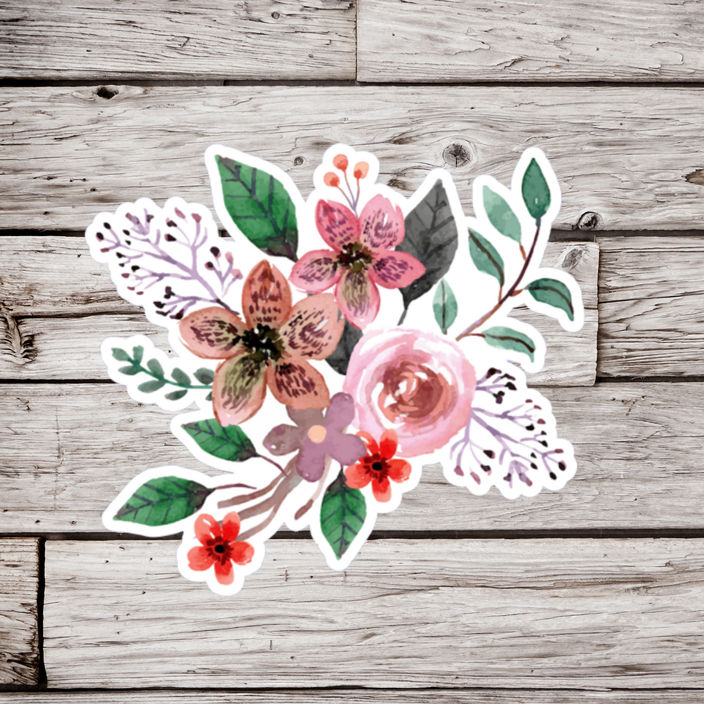 Flower Sticker