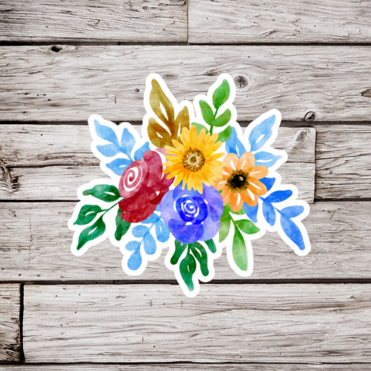 Flower Sticker