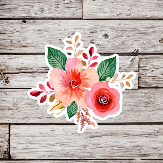 Flower Sticker