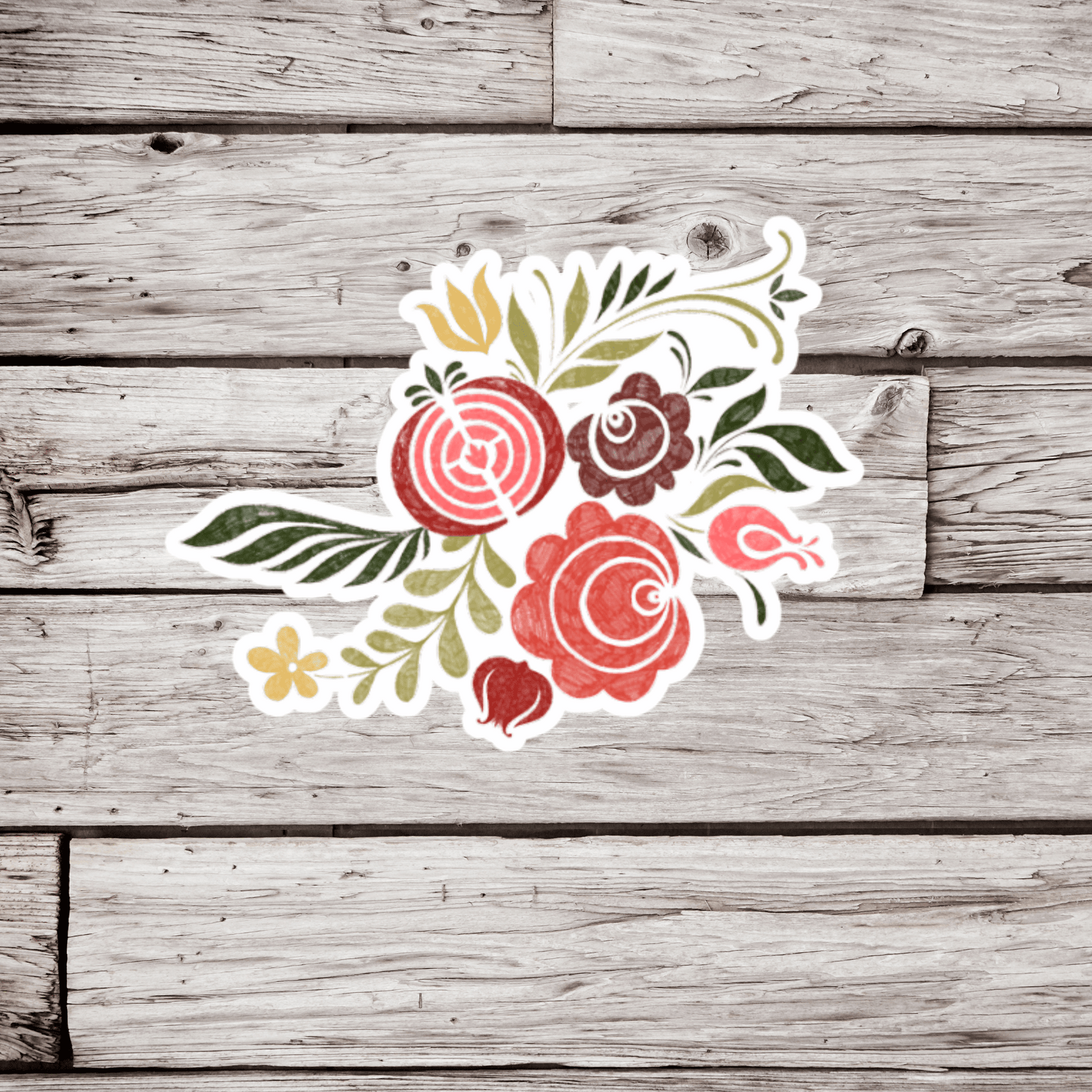 Flower Sticker