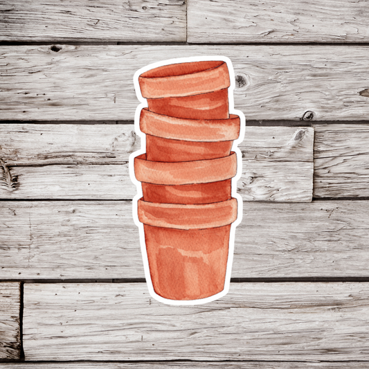 Flower Pots Sticker