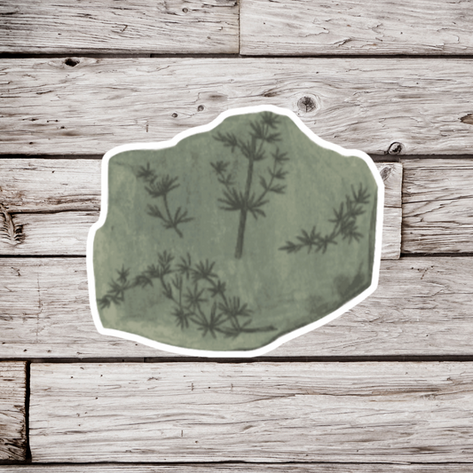 Plant Fossil Sticker