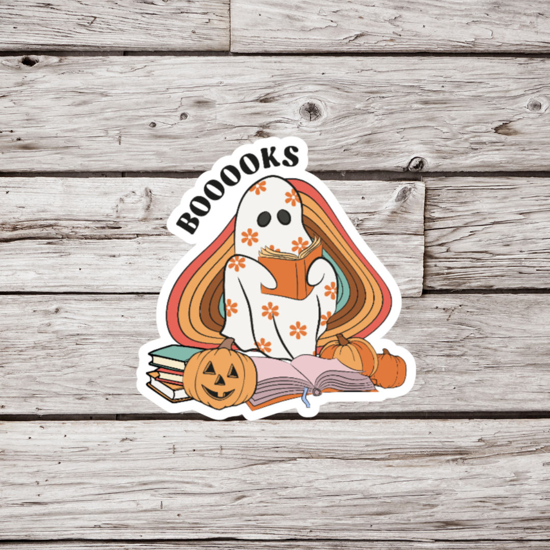 Reading Ghost Sticker